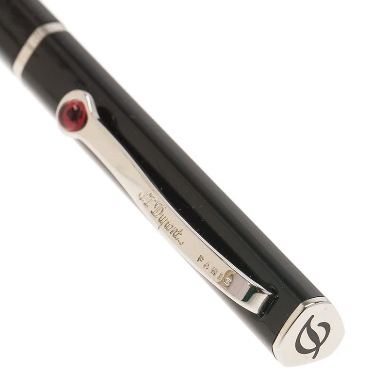S.T. Dupont Mon Dupont Chic Collection Black Lacquer & Palladium Ballpoint Pen For Men - Image 3
