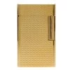 S.T. Dupont Fancy Textured Gold-Plated Classic Lighter For Men