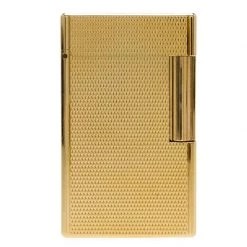 S.T. Dupont Fancy Textured Gold-Plated Classic Lighter For Men