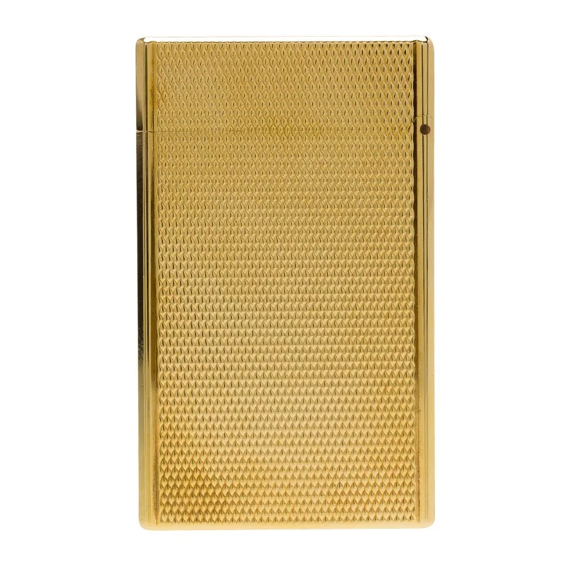 S.T. Dupont Fancy Textured Gold-Plated Classic Lighter For Men - Image 3