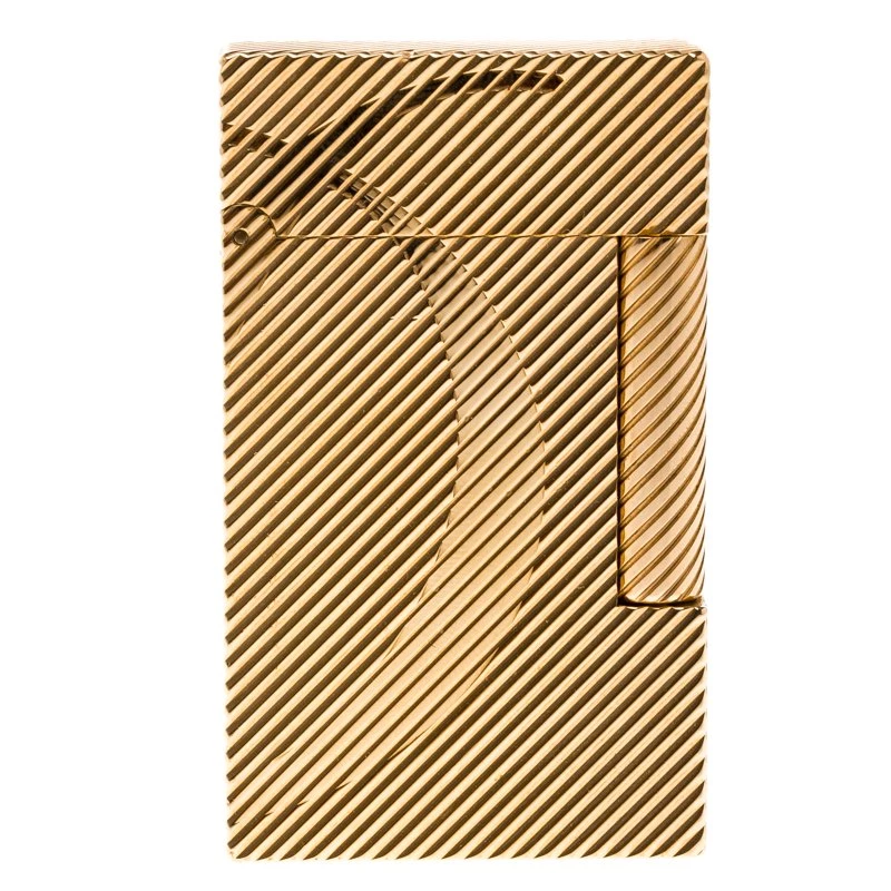 S.T. Dupont Ligne 2 D-Line Rose Gold Plated Lighter For Men