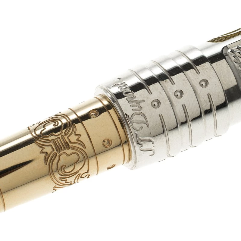 S.T. Dupont S.T.Dupont White Knight Limited Edition President Fountain Pen, With 18k Gold Nib For Men - Image 6