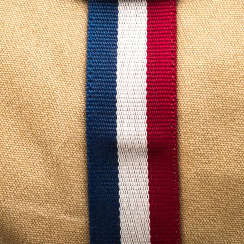 S.T. Dupont Beige/Brown Canvas And Leather Bogie Duffle Bag For Men - Image 5