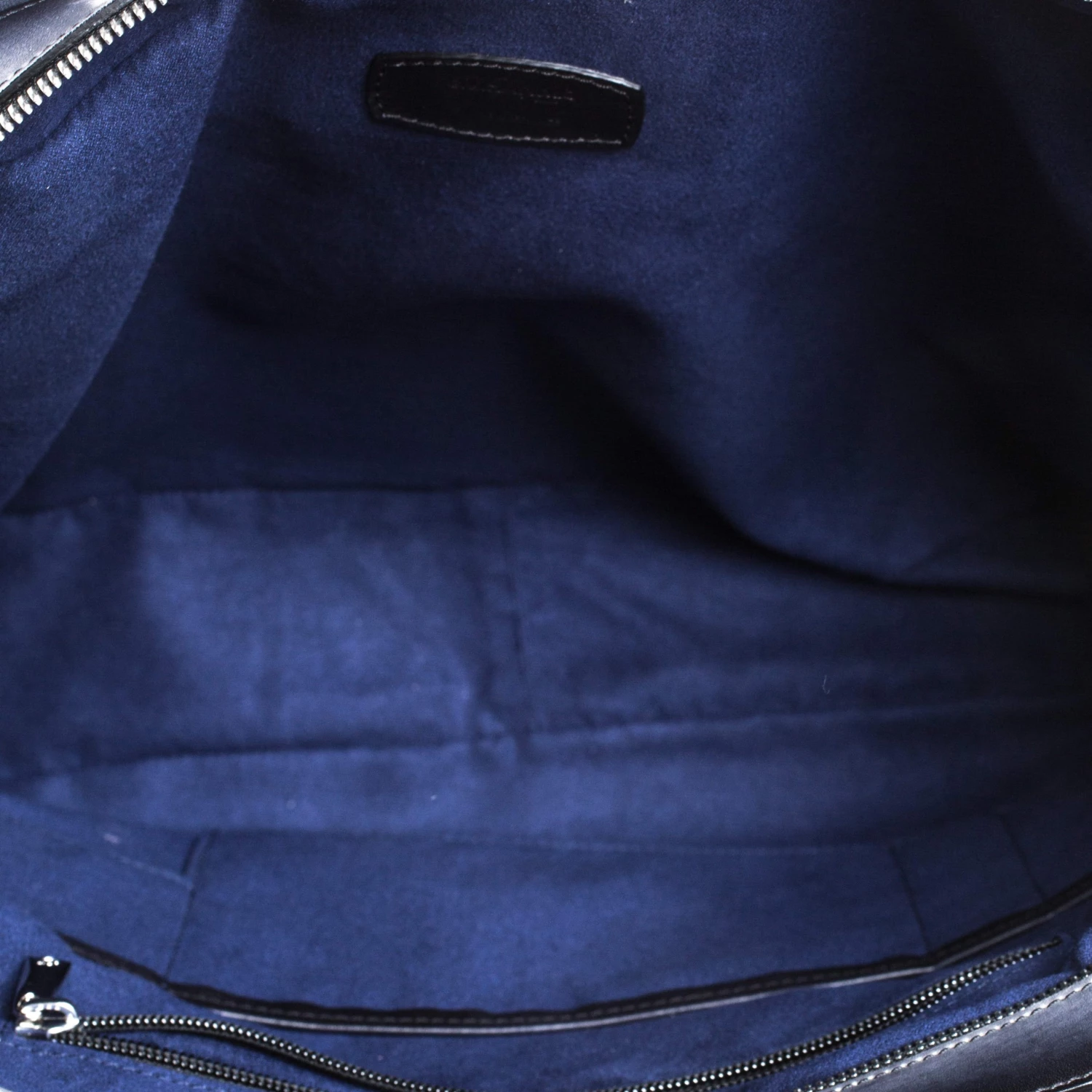 S.T. Dupont Dark Blue Ombre Leather Atelier Document Briefcase For Men - Image 7