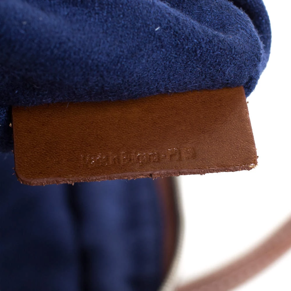 S.T. Dupont Brown/Yellow Canvas And Leather Document Holder Bag For Men - Image 8