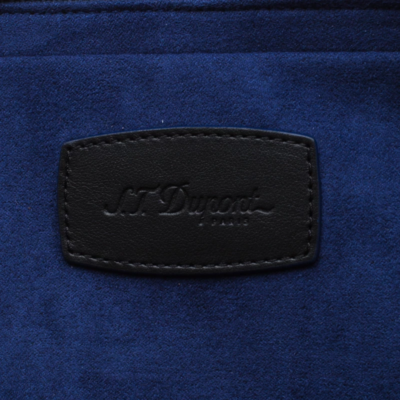 S.T. Dupont ST Dupont Black Leather Document Holder Line D Slim Briefcase For Men - Image 9