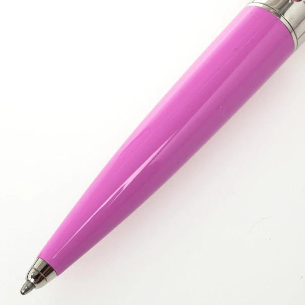 S.T. Dupont Paris Ladies Pink Resin Ballpoint Pen For Women - Image 2