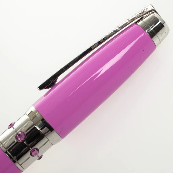 S.T. Dupont Paris Ladies Pink Resin Ballpoint Pen For Women - Image 3