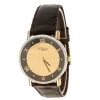 S.T. Dupont Gold Dial Gold Plated Stainless Steel Women's Watch 32 Mm For Women